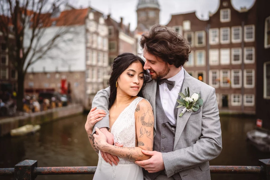 Panda and Ape in Amsterdam beim After Wedding Shooting