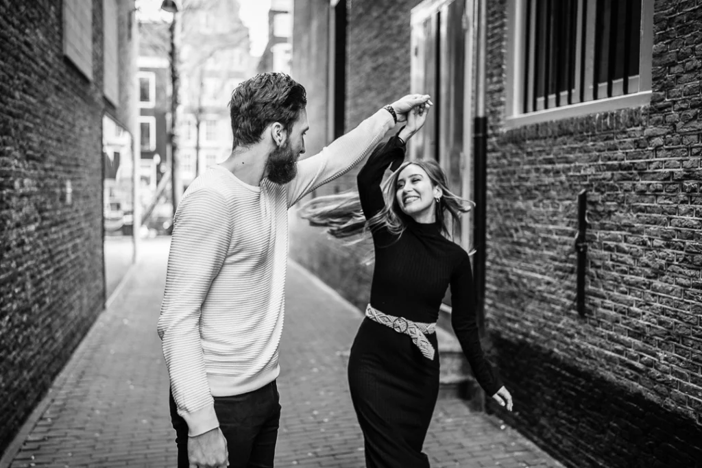 Asli und Eric in Amsterdam
