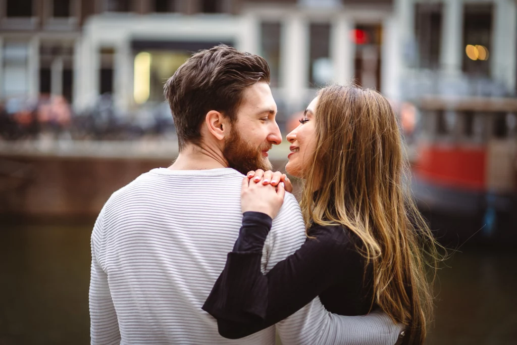 Asli und Eric in Amsterdam