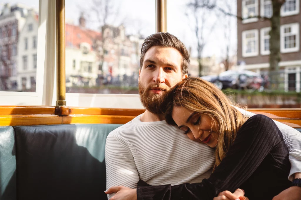 Asli und Eric in Amsterdam